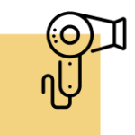 Hair dryer available