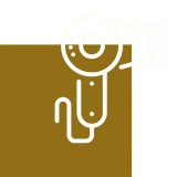 Hair dryer <br>available